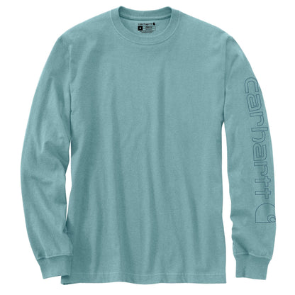 HOTCarhartt Men's Dearborn Loose Long-Sleeve Logo T-Shirt Closeout