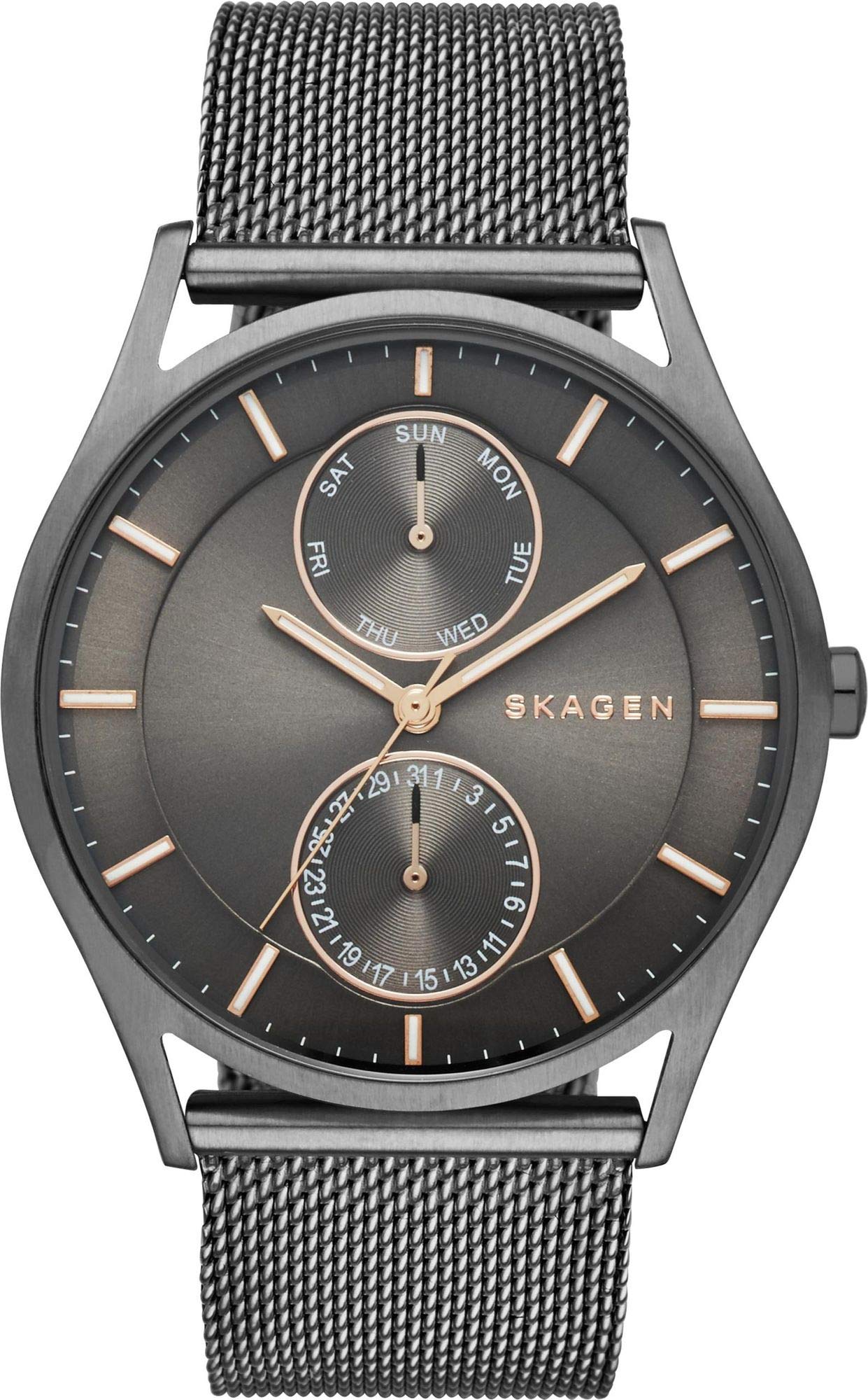 HOTSkagen Holst Multifunction Stainless Steel Watch for Men
