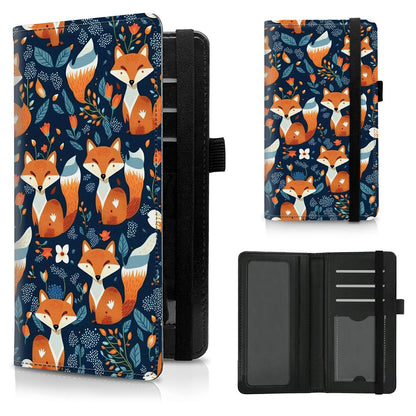 HOTCheck Book Cover for Personal Checkbook American Flag Sunflowers Cow Pattern Design PU Leather Checkbook Cover for Men Women with Card Slot & Pen Holder and Elastic Strap for Duplicate Checks