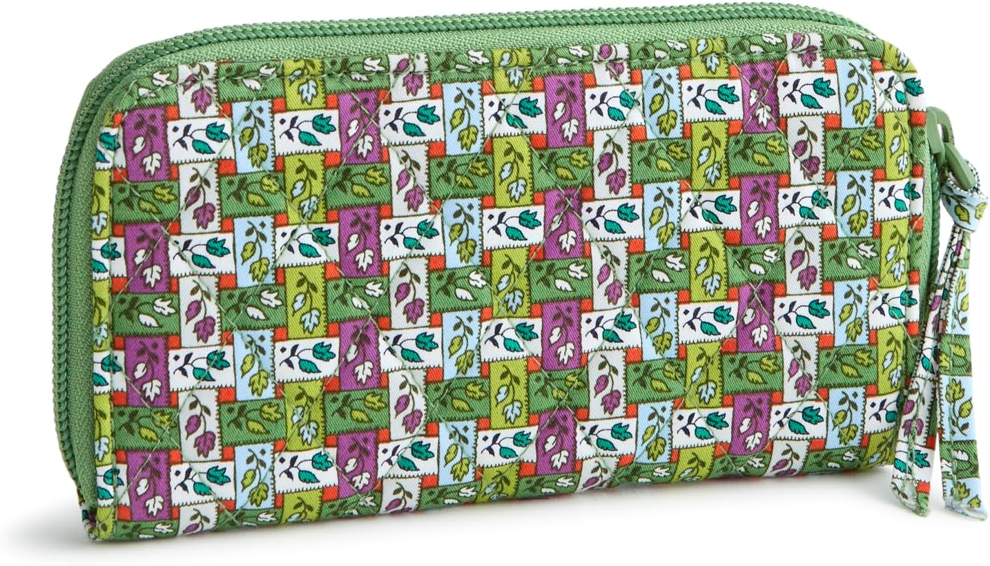 HOTVera Bradley womens Premium Cotton Medium Continental Wallet