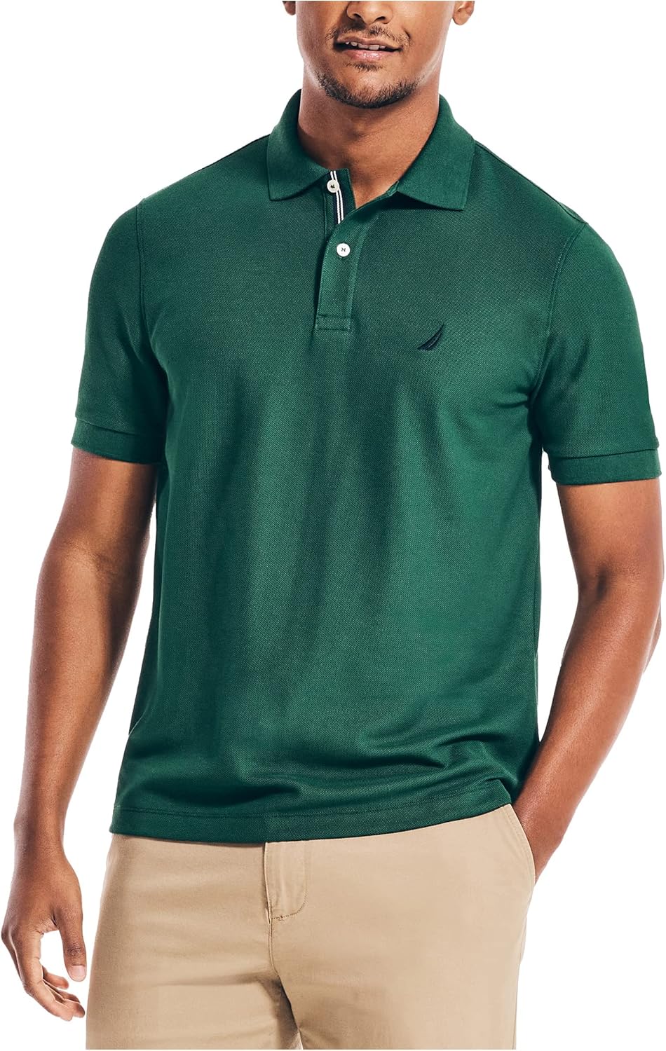 HOTNautica Men's Performance Pique Polo Shirt | Designed Exclusively for Big & Tall Men