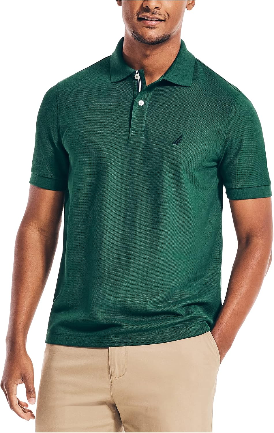 HOTNautica Men's Performance Pique Polo Shirt | Designed Exclusively for Big & Tall Men