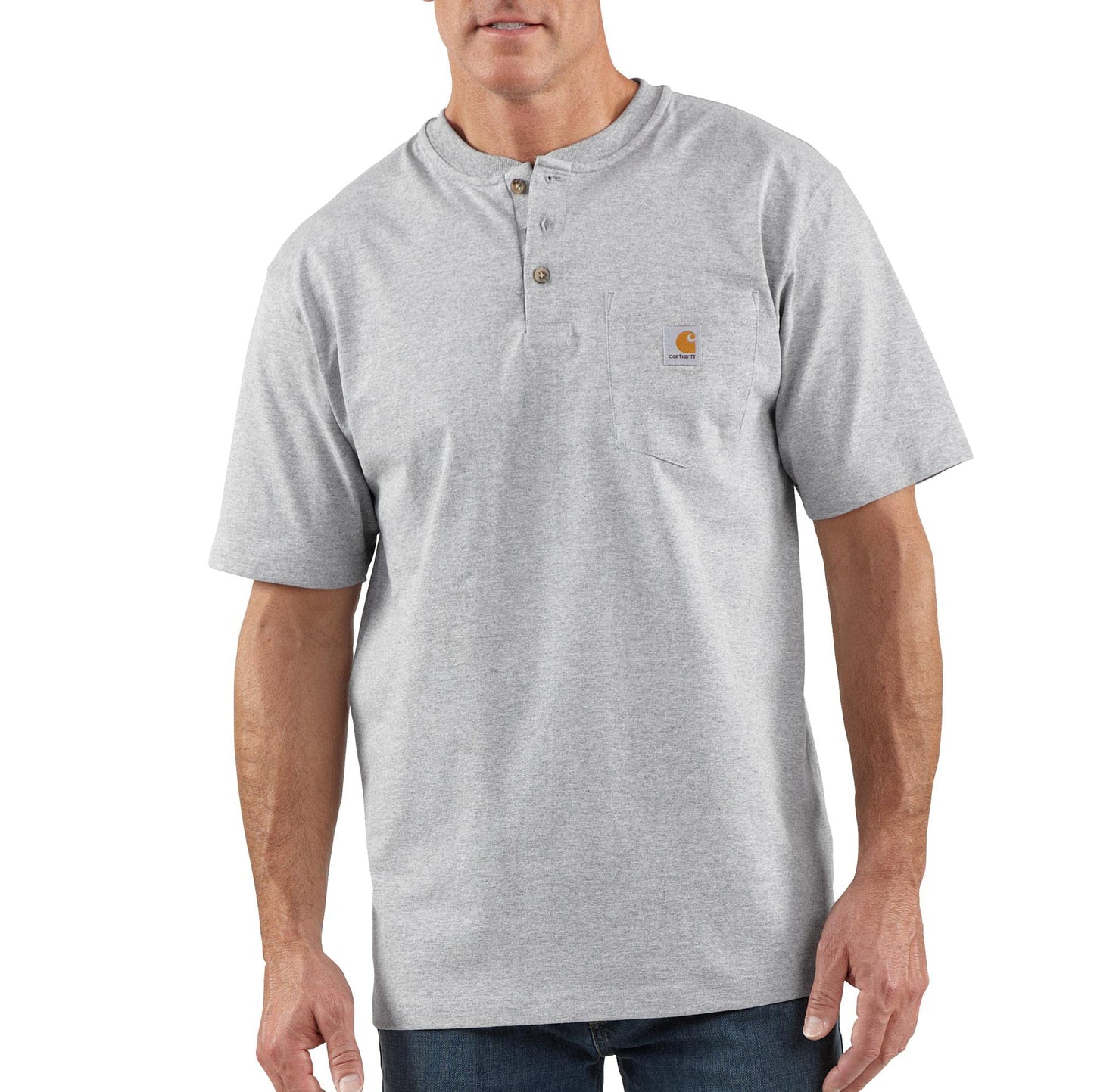 HOTCarhartt Men's Dearborn Loose Henley T-Shirt
