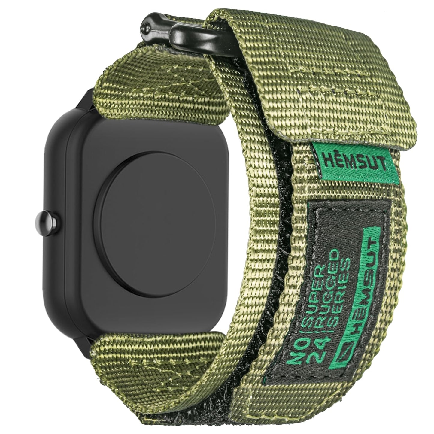 HOTRugged Nylon Sports Strap Compatible with Carbinox Edge/Blaze Round/Blaze S/X-Ranger/Vortex/Vesta/Blaze Square,Suunto 9 Peak/9 Peak Pro/5 Peak/Race/Vertical, T-Rex 3 Pro 48mm(not 44mm)