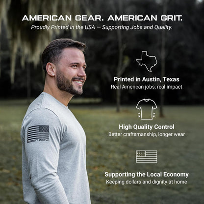 HOTPatriot Crew Faith Flag T-Shirt (6 Pack)