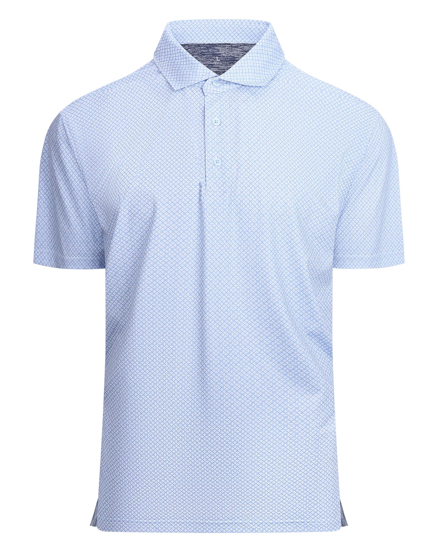 HOTDamipow Premium Golf Shirts for Men Dry Fit Performance Polo Short Sleeve Collared Shirt