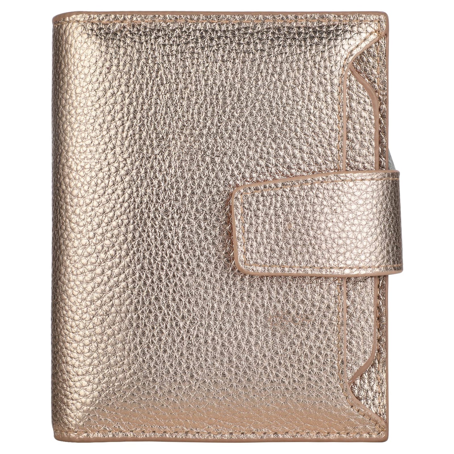 HOTLavemi Small Compact Women Wallet RFID Blocking Genuine Leather Bifold Purse with ID Windows