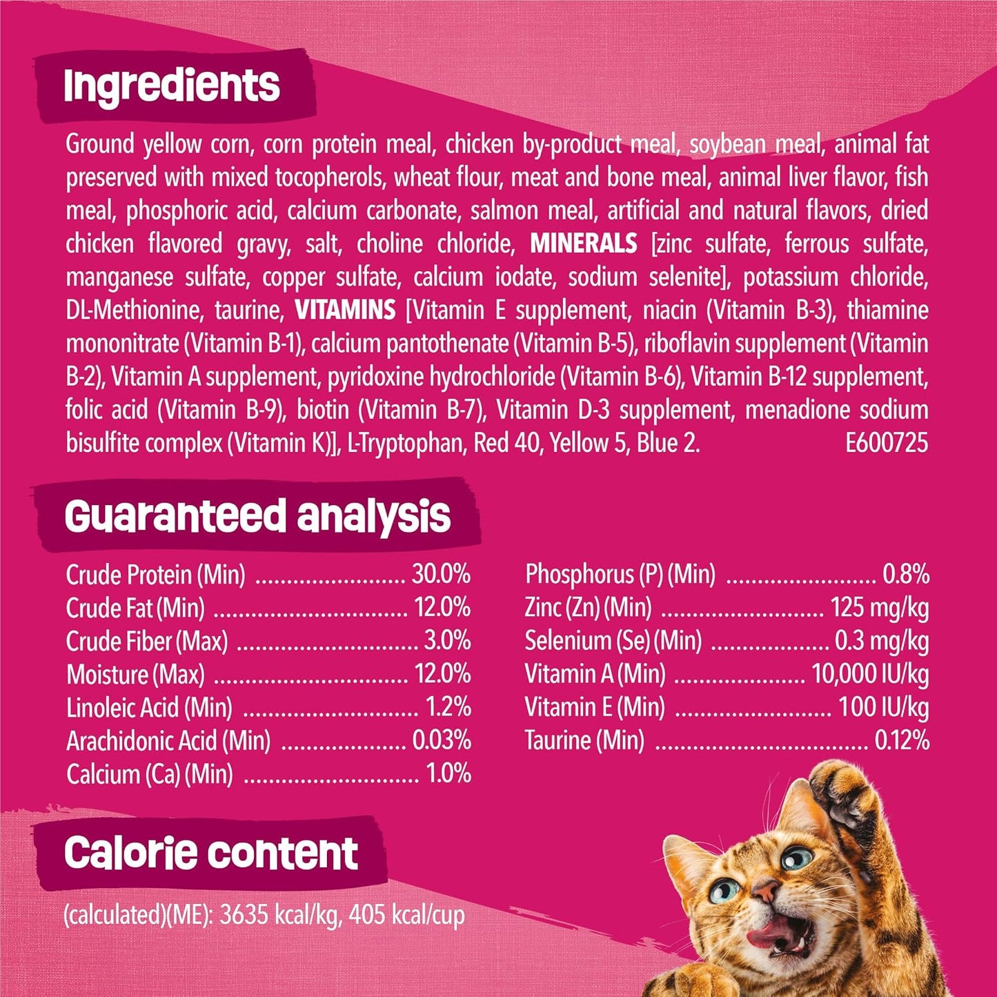 HOTPurina Friskies Gravy Swirlers with Flavors of Chicken, Salmon and Gravy Dry Cat Food - 22 lb. Bag