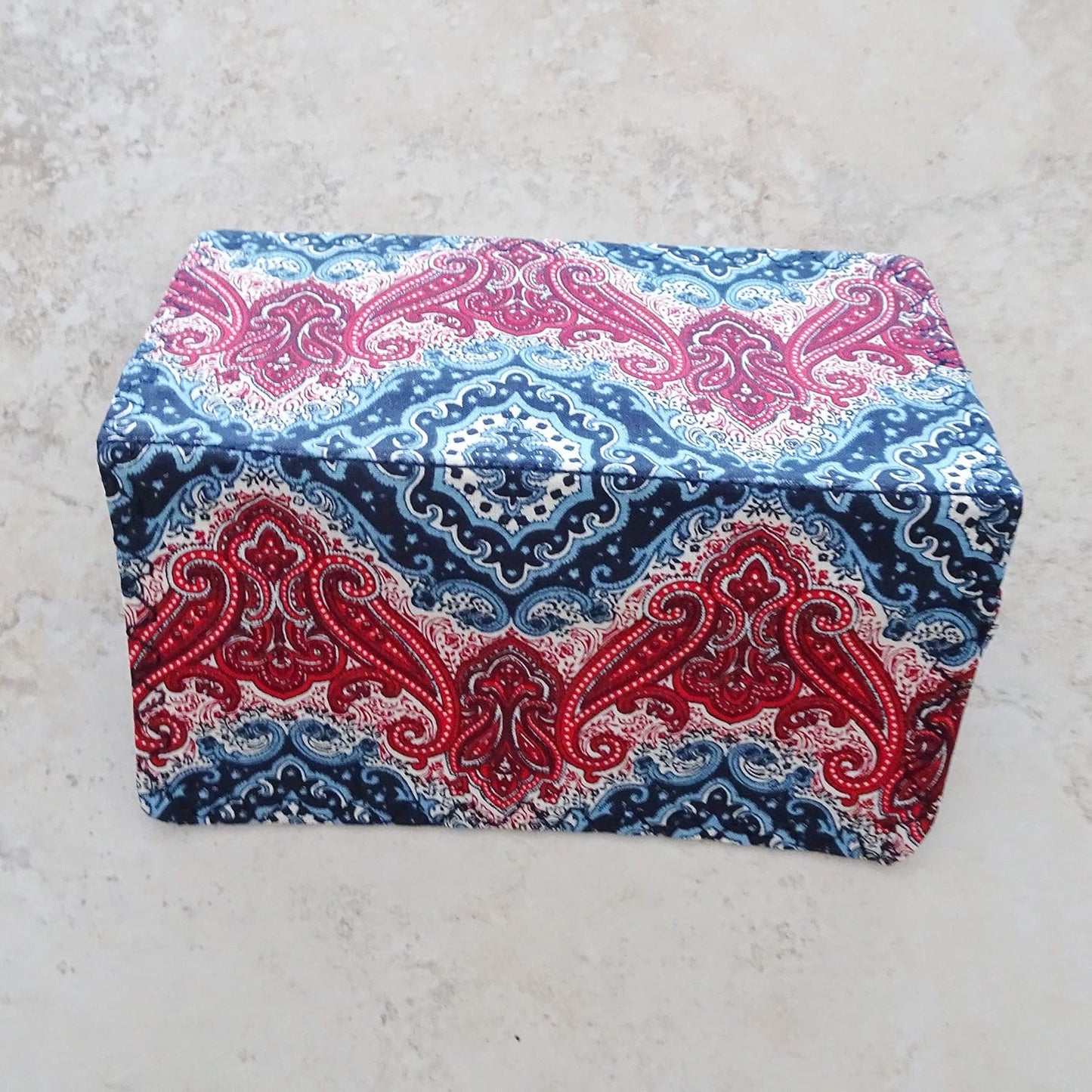 HOTCheckbook Cover, Billfold Wallet, Paisley Fabric Checkbook Case