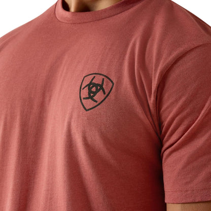 HOTARIAT Men's Banner Badge T-Shirt