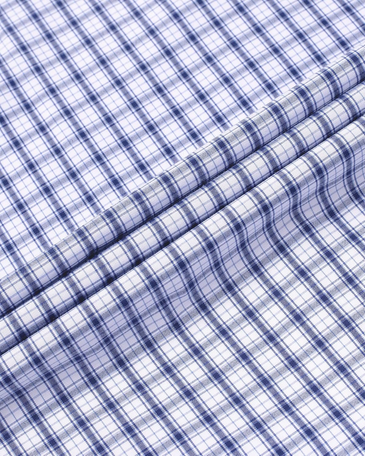 HOTAlimens & Gentle Men's Plaid Button Down Shirts Cotton Long Sleeve Dress Shirts Regular Fit Gingham Shirts