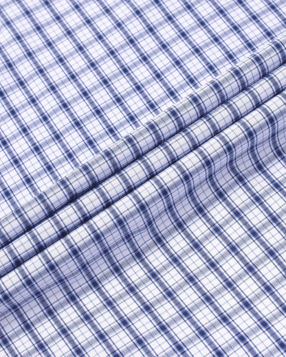 HOTAlimens & Gentle Men's Plaid Button Down Shirts Cotton Long Sleeve Dress Shirts Regular Fit Gingham Shirts