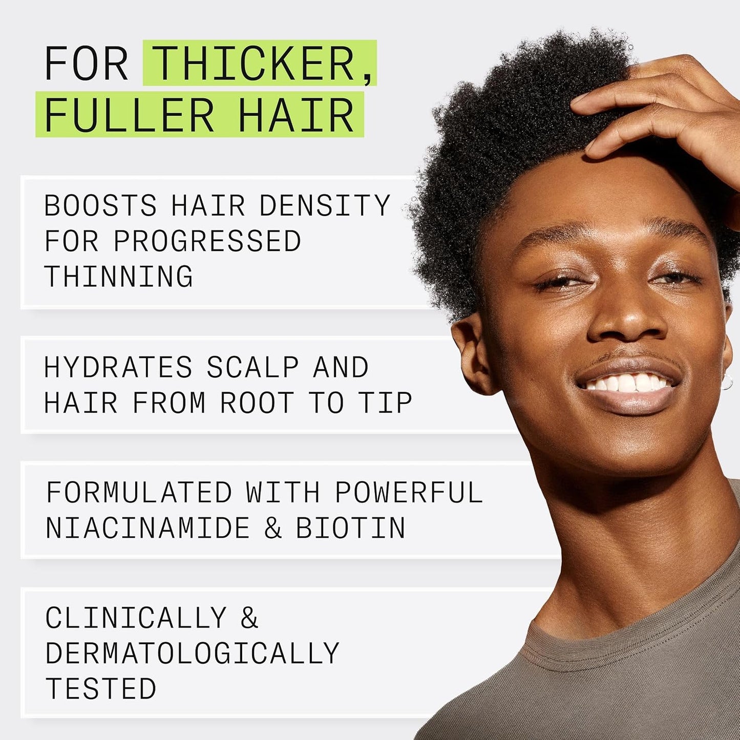 HOTNIOXIN System 2 | Scalp Care | Shampoo | Hair Thickening | For Natural Hair | Scalp Health | For Natural Hair with Progressed Thinning | Cleanse & Boost Hair Density with Niacinamide & Biotin