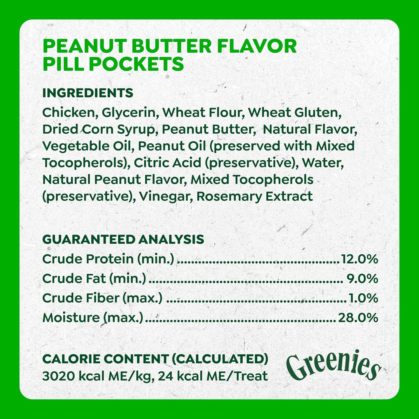 HOTGreenies Pill Pockets Large Size Dog Treats, Peanut Butter, 15.8 oz | Vet-recommended, capsule size, low calorie, odor masking, stress- and mess-free medication experience