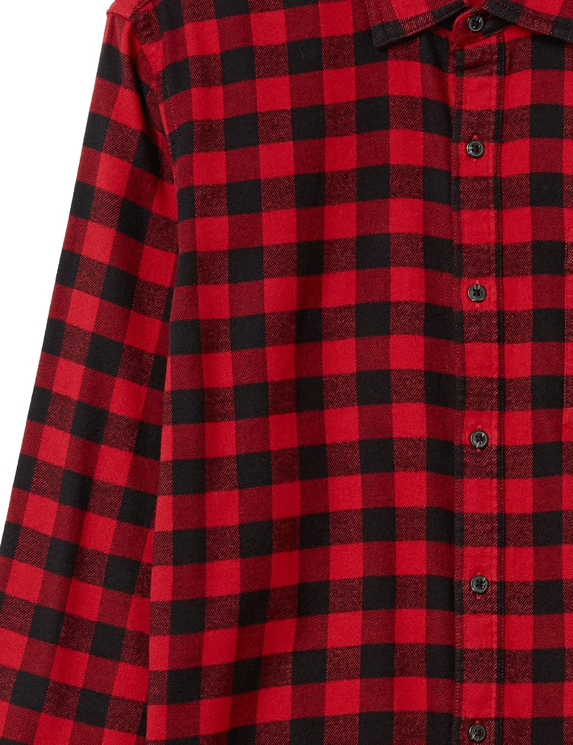 HOTAmazon Essentials Men's Slim-Fit Flannel Shirt, Long Sleeve Button Down Plaid