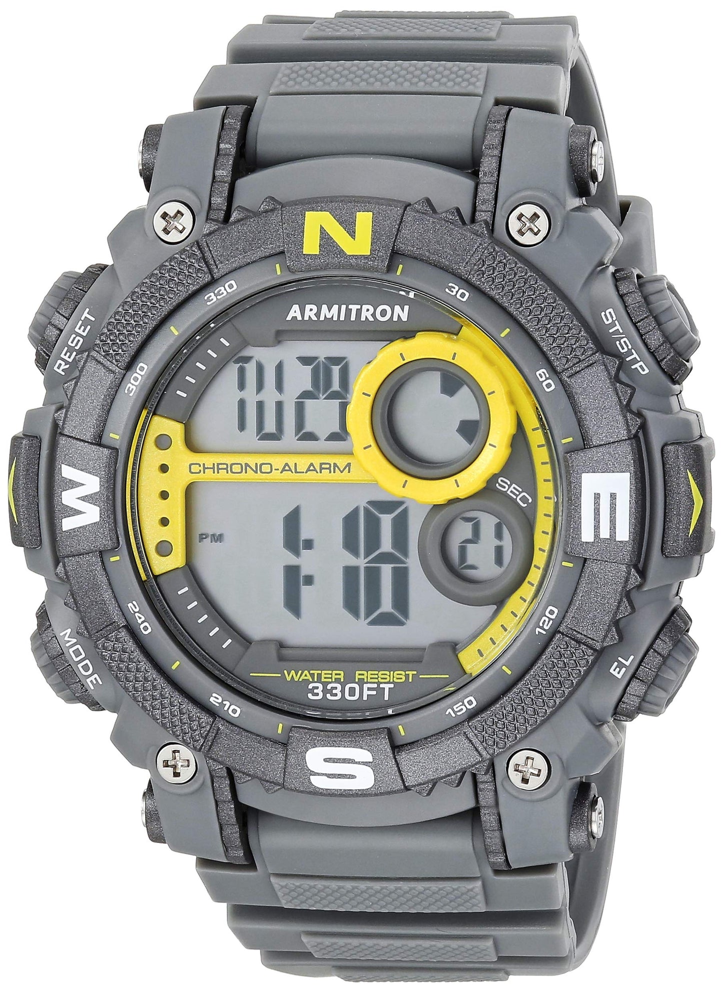 HOTArmitron Sport Men's Digital Chronograph Resin Strap Watch, 40/8284