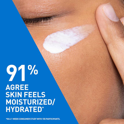 HOTCeraVe AM Facial Moisturizing Lotion with SPF 30, Oil-Free Face Moisturizer with SPF, Formulated with Hyaluronic Acid, Niacinamide & Ceramides, Non-Comedogenic, Broad Spectrum Sunscreen, 3 Ounce
