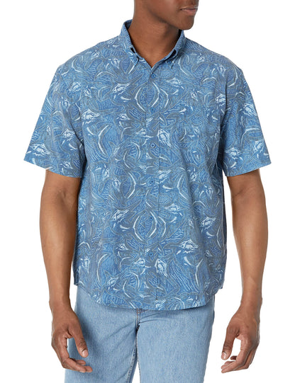 HOTHUK Mens Kona Short Sleeve Shirt | Performance Button Down