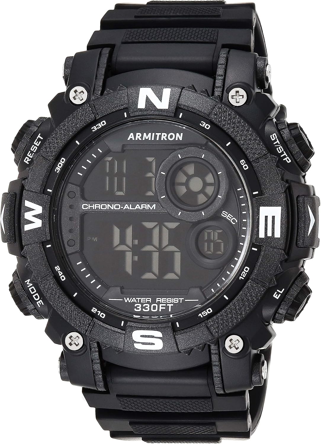 HOTArmitron Sport Men's Digital Chronograph Resin Strap Watch, 40/8284