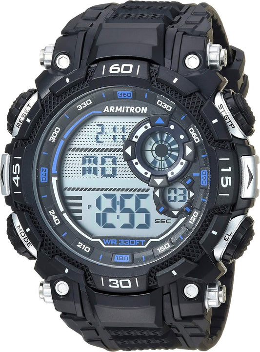 HOTArmitron Sport Men's Digital Chronograph Resin Strap Watch, 40/8397