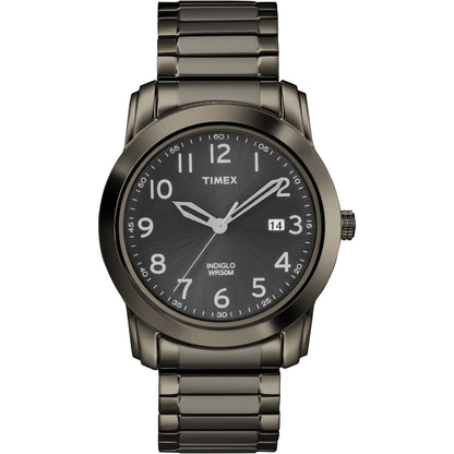 HOTTimex Men's Highland Street Stainless Steel Expansion Band Watch