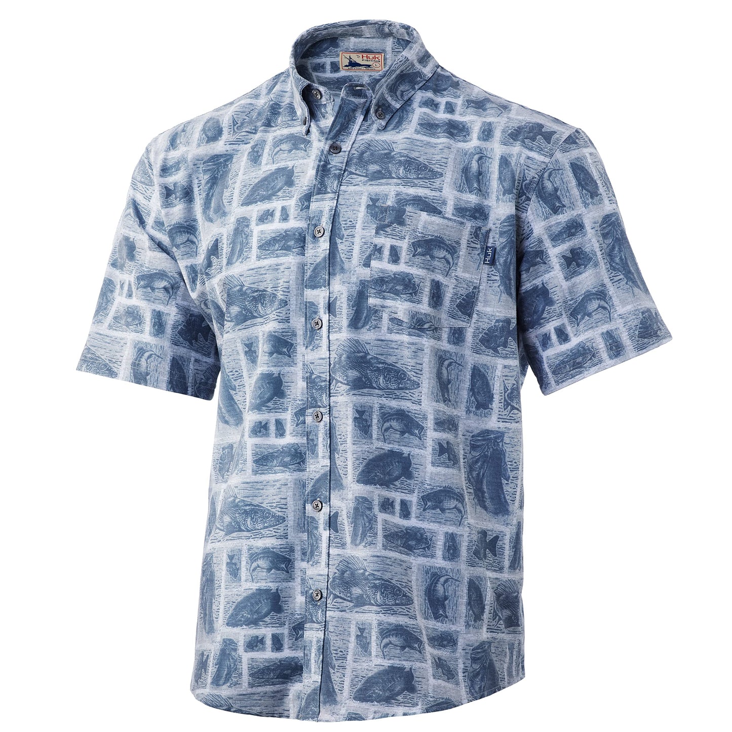 HOTHUK Mens Kona Short Sleeve Shirt | Performance Button Down