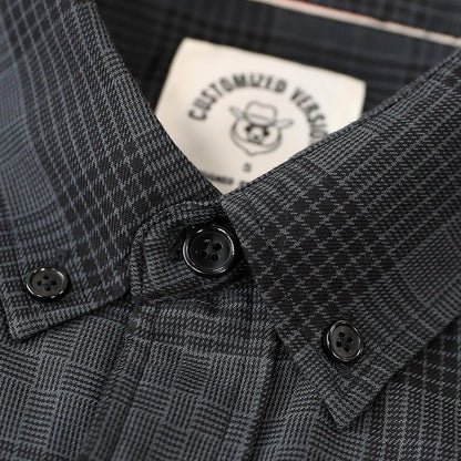 HOTDubinik® Mens Short Sleeve Button Down Two Pockets Soft Vintage Regular Fit Vintage Fishing Casual Shirts