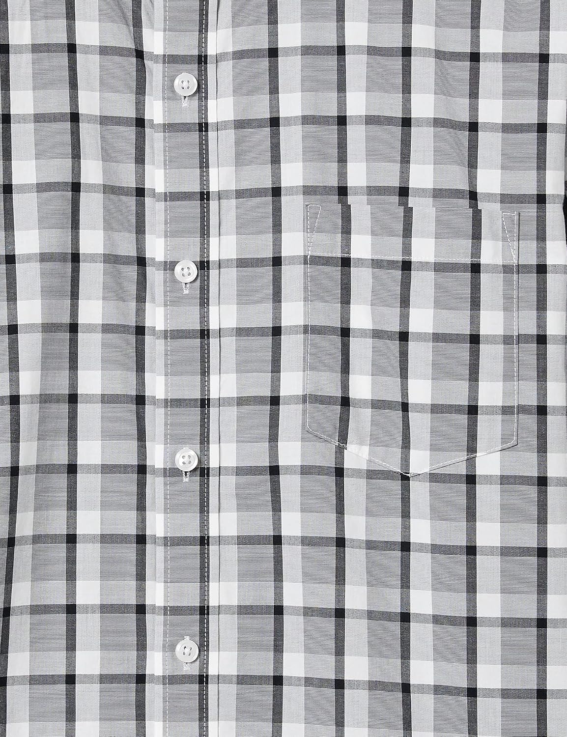 HOTAmazon Essentials Men's Regular-Fit Long-Sleeve Casual Poplin Shirt, Button Front, Business Casual, Collared