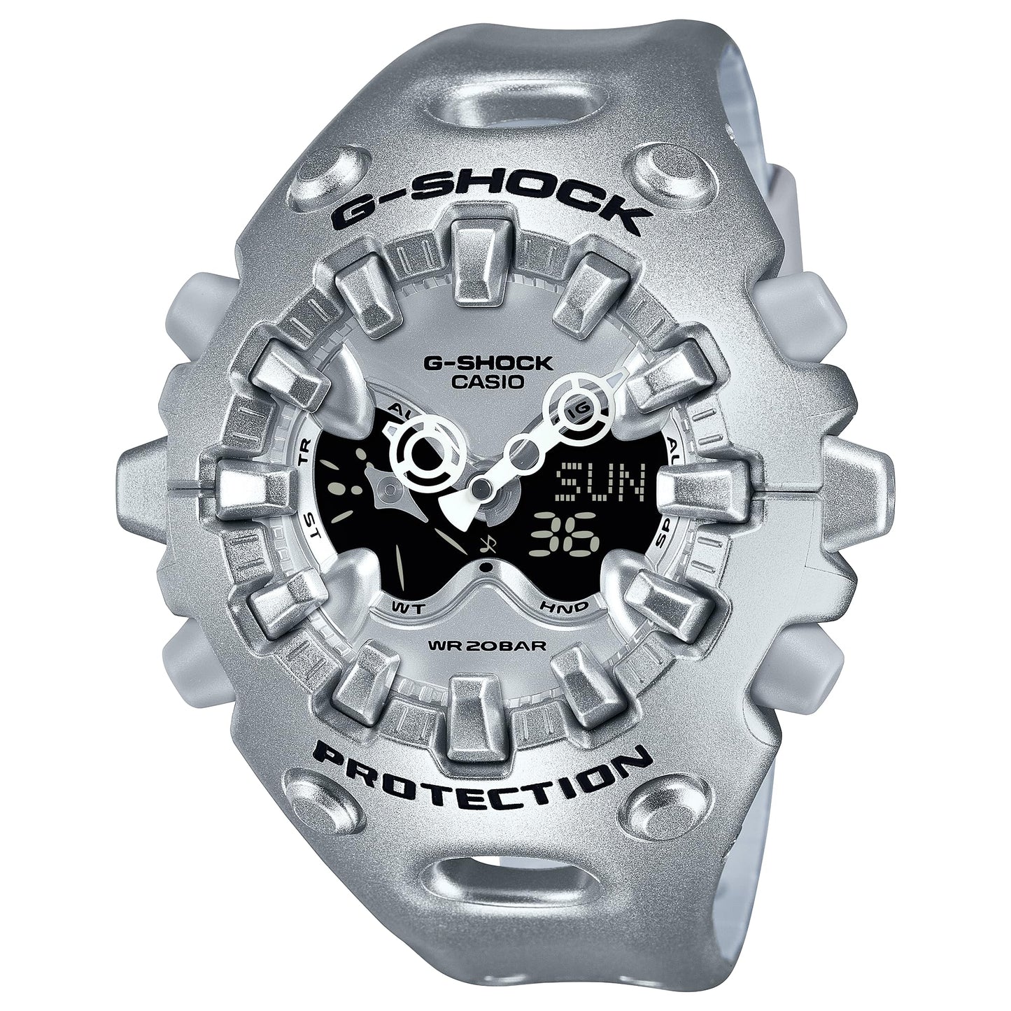 HOTG-Shock Casio Big Case Resin Analog-Digital Watch GAV01A
