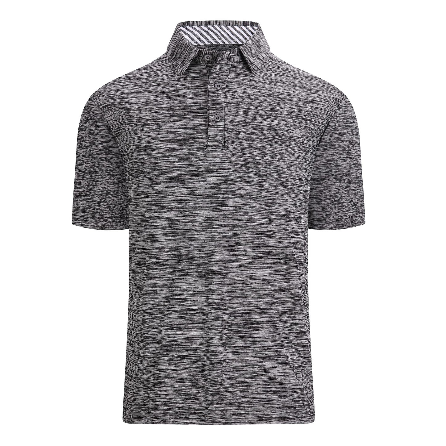 HOTDamipow Premium Golf Shirts for Men Dry Fit Performance Polo Short Sleeve Collared Shirt