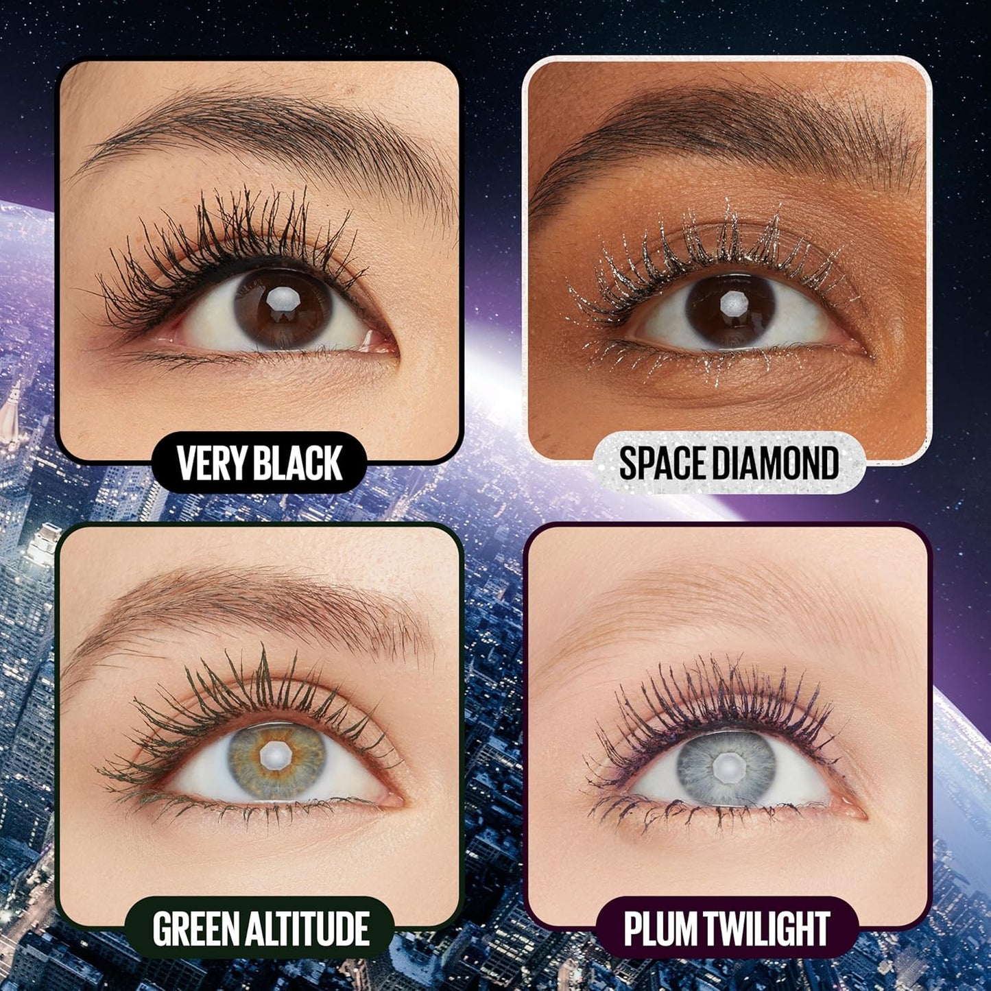 HOTMaybelline Lash Sensational Sky High Waterproof Mascara Makeup, Volumizing, Lengthening, Defining, Curling, Multiplying, Buildable Formula, Very Black, 1 Count