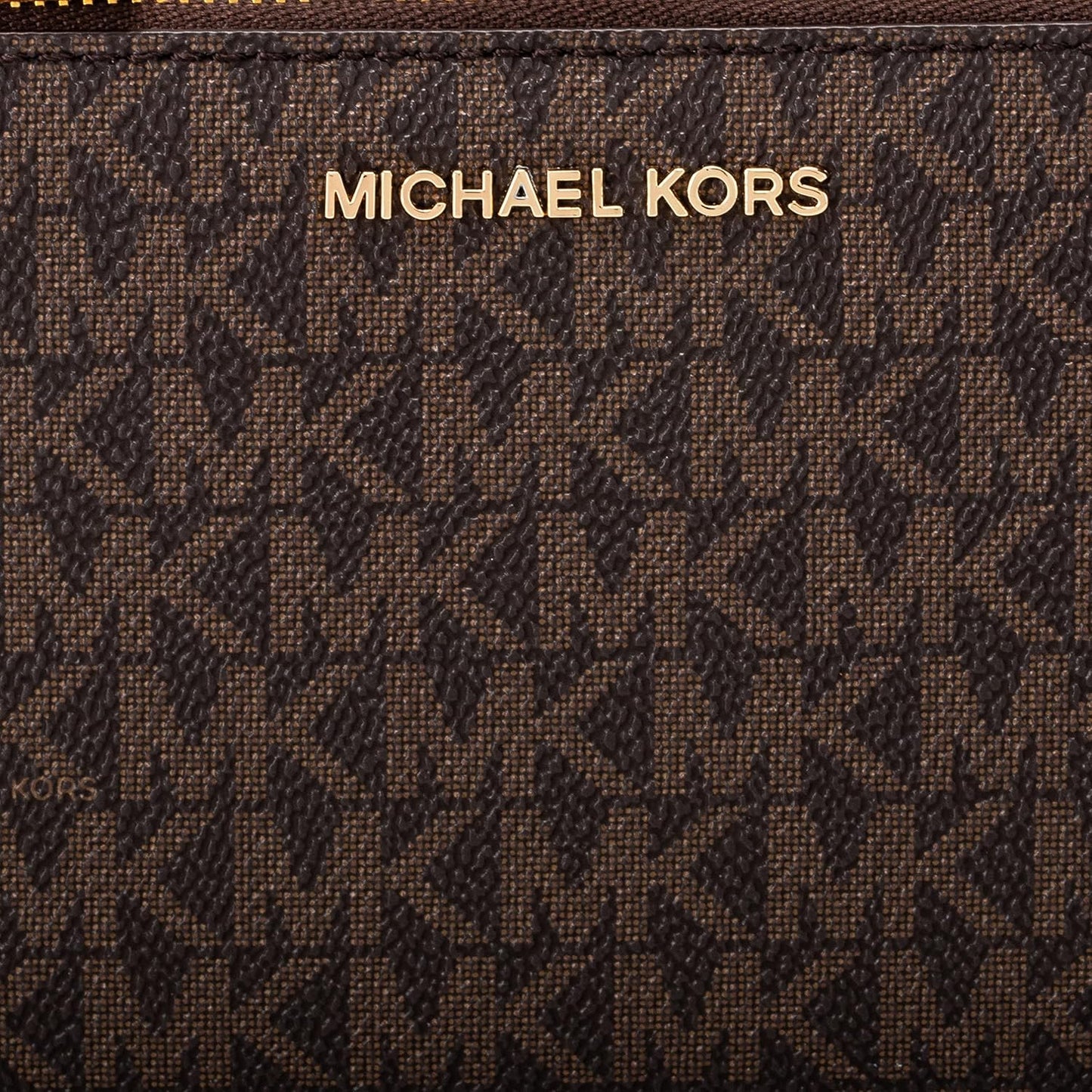 HOTMichael Kors Women's Jet Set Travel Top-zip Tote HandBag, Brown