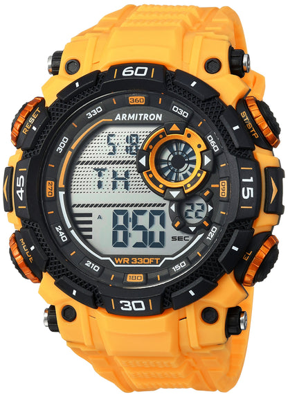 HOTArmitron Sport Men's Digital Chronograph Resin Strap Watch, 40/8397