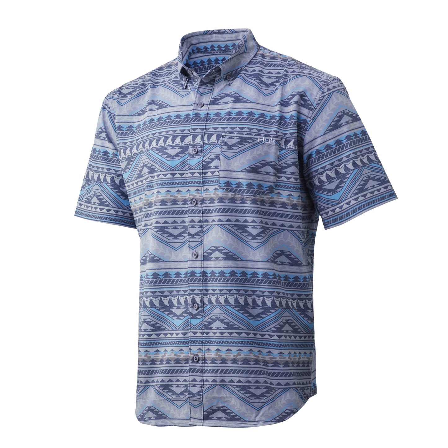 HOTHUK Mens Kona Short Sleeve Shirt | Performance Button Down