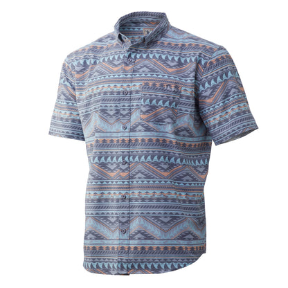 HOTHUK Mens Kona Short Sleeve Shirt | Performance Button Down
