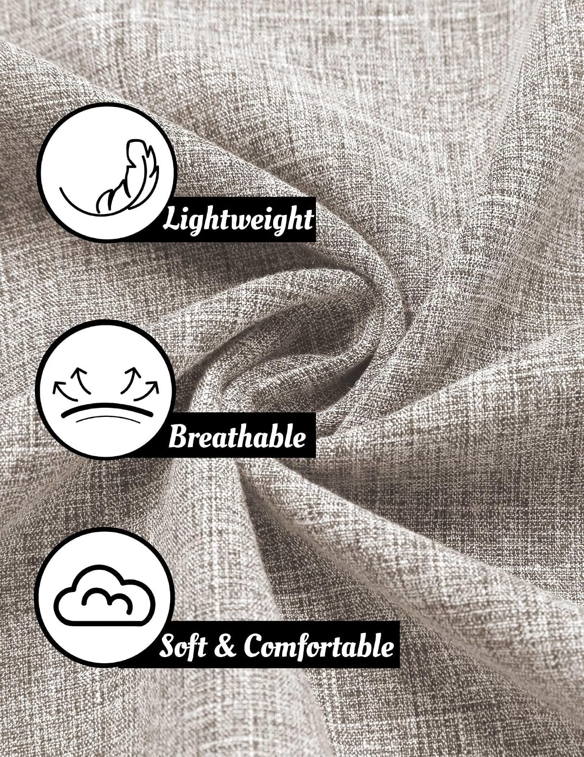 HOTCOOFANDY Men's Linen Shirts Short Sleeve Casual Shirts Button Down Shirt for Men Beach Summer Wedding Shirt