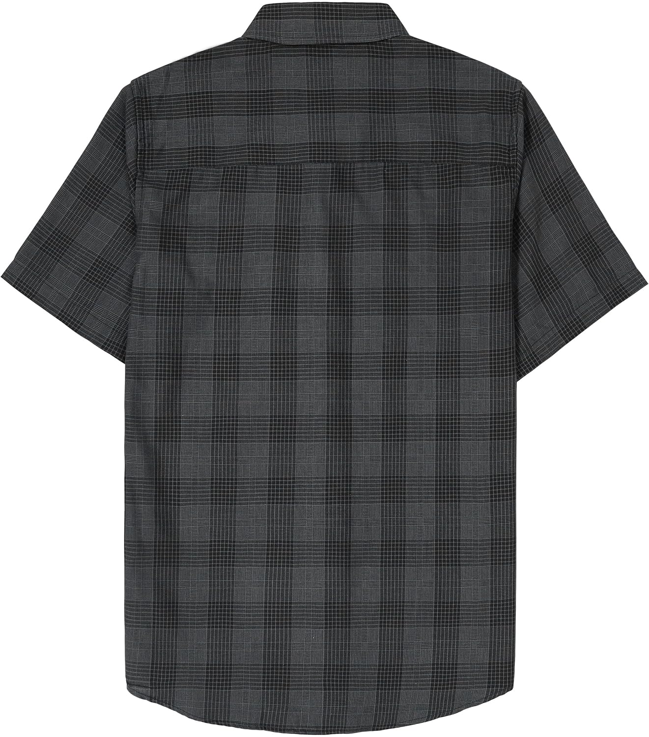 HOTDubinik® Mens Short Sleeve Button Down Two Pockets Soft Vintage Regular Fit Vintage Fishing Casual Shirts