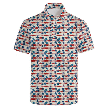 HOTGolf Polos for Men Funny Moisture Wicking Golf Shirts Performance Quick-Dry Polo Shirts Short Sleeve