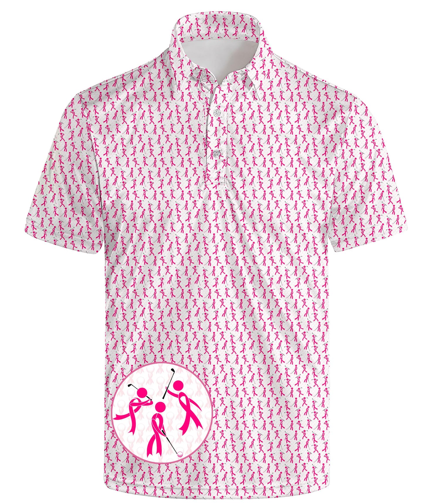 HOTGolf Polo Shirts for Men Funny Print Quick Dry Short Sleeve Performance Golf Shirts Moisture Wicking Polo Shirts