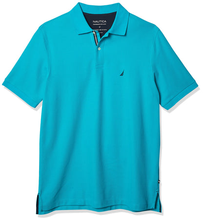 HOTNautica Men's Big and Tall Classic Fit Short Sleeve Solid Performance Deck Polo Shirt | Designed Exclusively for Big & Tall Men