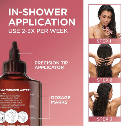 HOTL’Oreal Paris Elvive 8 Second Wonder Water Lamellar, Rinse out Moisturizing Hair Treatment for Silky, Shiny Looking Hair, 6.8 FL; Oz