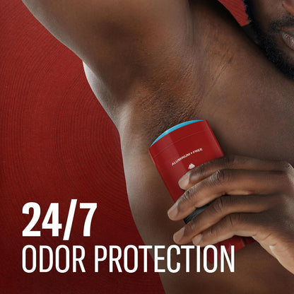 HOTOld Spice Aluminum Free Deodorant for Men, 24/7 Protection to Eliminate Odors, 24/7 Freshness & Lasting Scent, Swagger with Lime & Cedarwood Scent, 3.8 oz (Pack of 3)