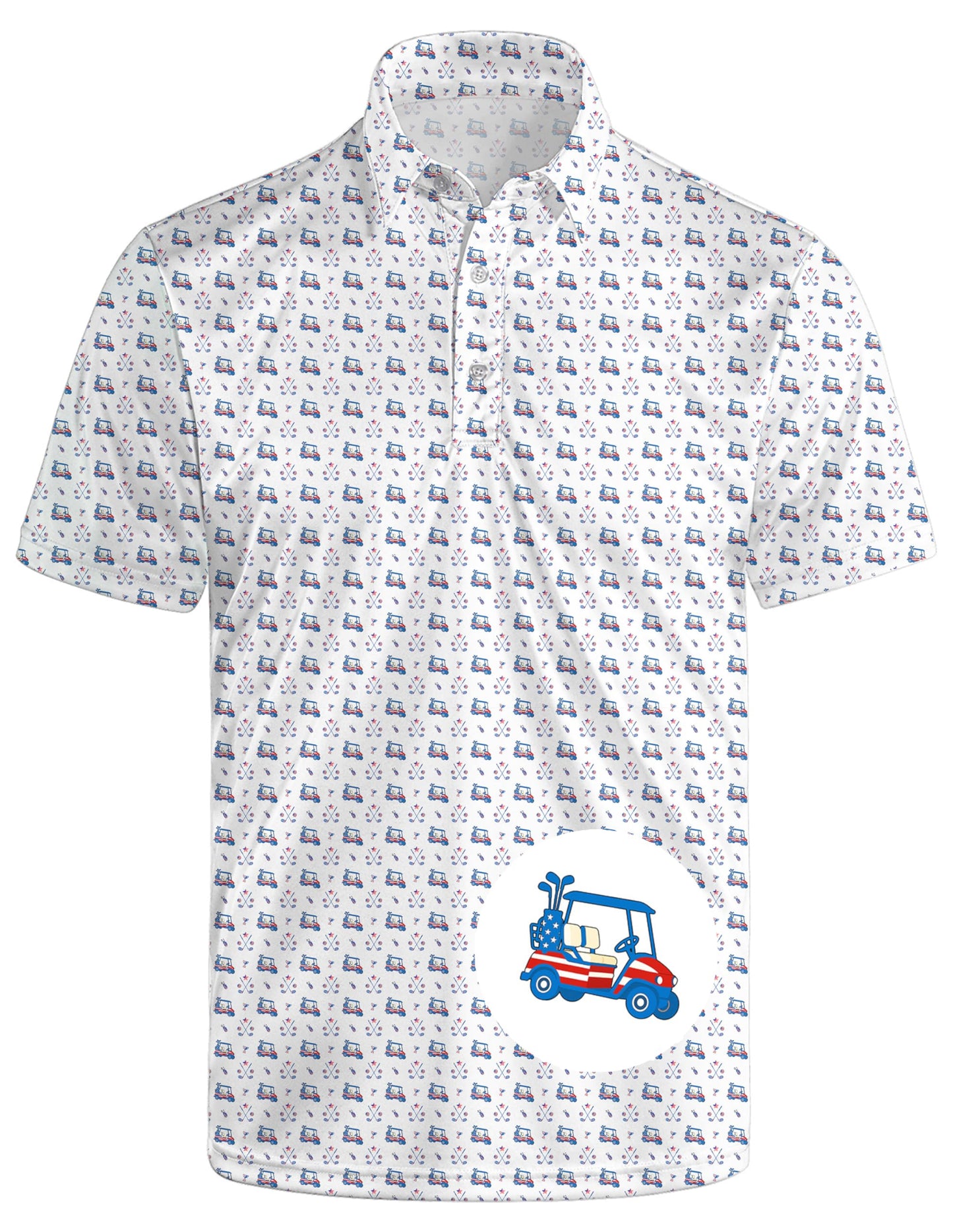 HOTGolf Polo Shirts for Men Funny Print Quick Dry Short Sleeve Performance Golf Shirts Moisture Wicking Polo Shirts