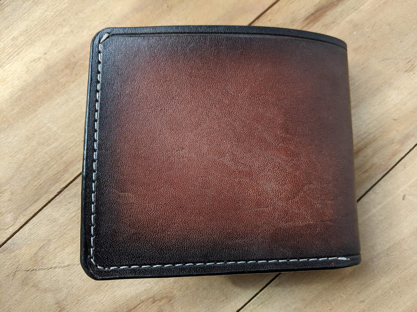 HOTMen's 3D Genuine Leather Wallet, Hand-Carved, Hand-Painted, Leather Carving, Custom wallet, Personalized wallet, Skull, Skeleton, Rose