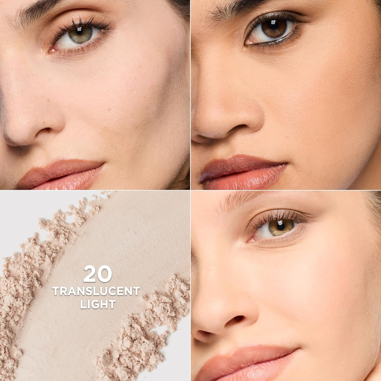 HOTL'Oreal Paris Infallible Blur-fection Longwear Loose Setting Powder, Blurring Face Powder With Up to 24HRs of Wear, Translucent Light, 1 Kit