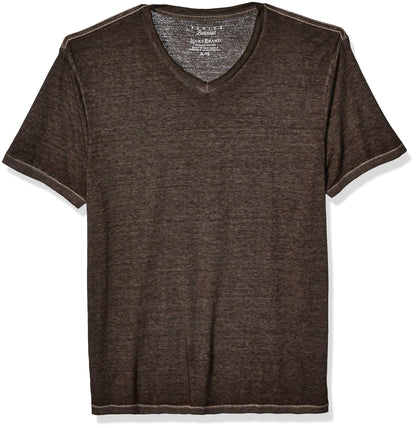 HOTLucky Brand Men's Venice Burnout V Neck Tee