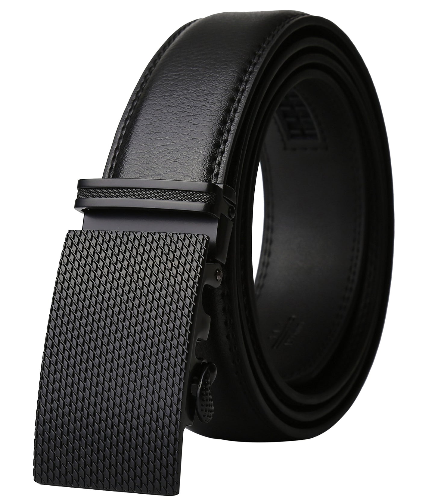 HOTLavemi Men's Real Leather Ratchet Dress Casual Belt, Cut to Exact Fit,Elegant Gift Box