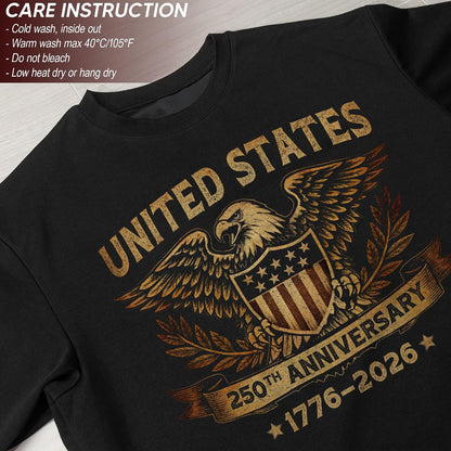 HOT250 Anniversary USA Shirt, USA Eagle Graphic Shirt for Men | Show your pride with these stylish men's patriotic shirts, designed for bold expression and comfortable, everyday wear