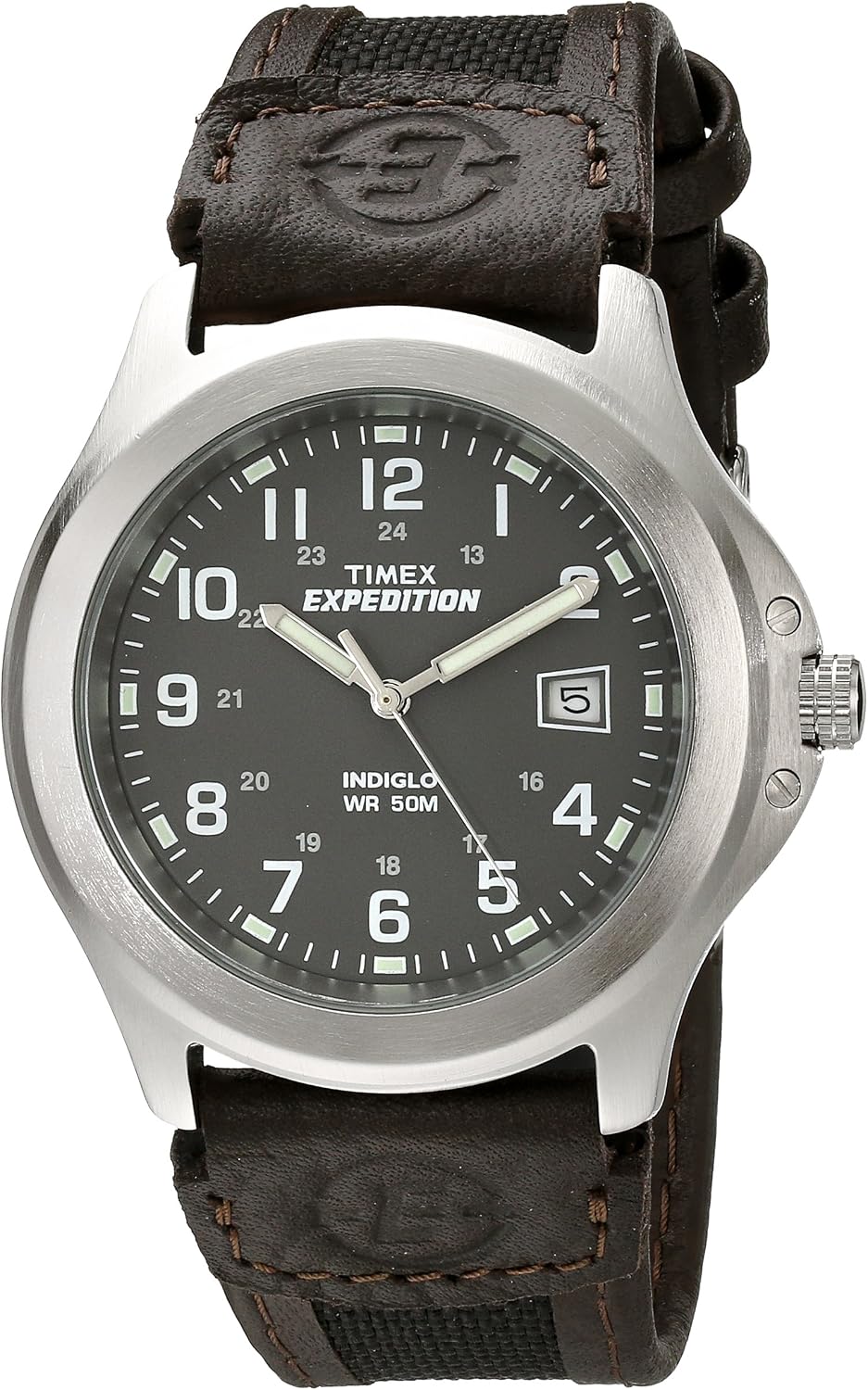 HOTTimex Expedition Metal Field 40mm Men’s Analog Watch | Luminous Hands | 24 Hour Time | Quick Date Function | Rugged Outdoor Watch | 50M Water Resistance