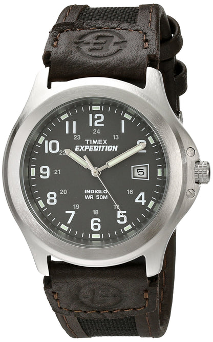 HOTTimex Expedition Metal Field 40mm Men’s Analog Watch | Luminous Hands | 24 Hour Time | Quick Date Function | Rugged Outdoor Watch | 50M Water Resistance